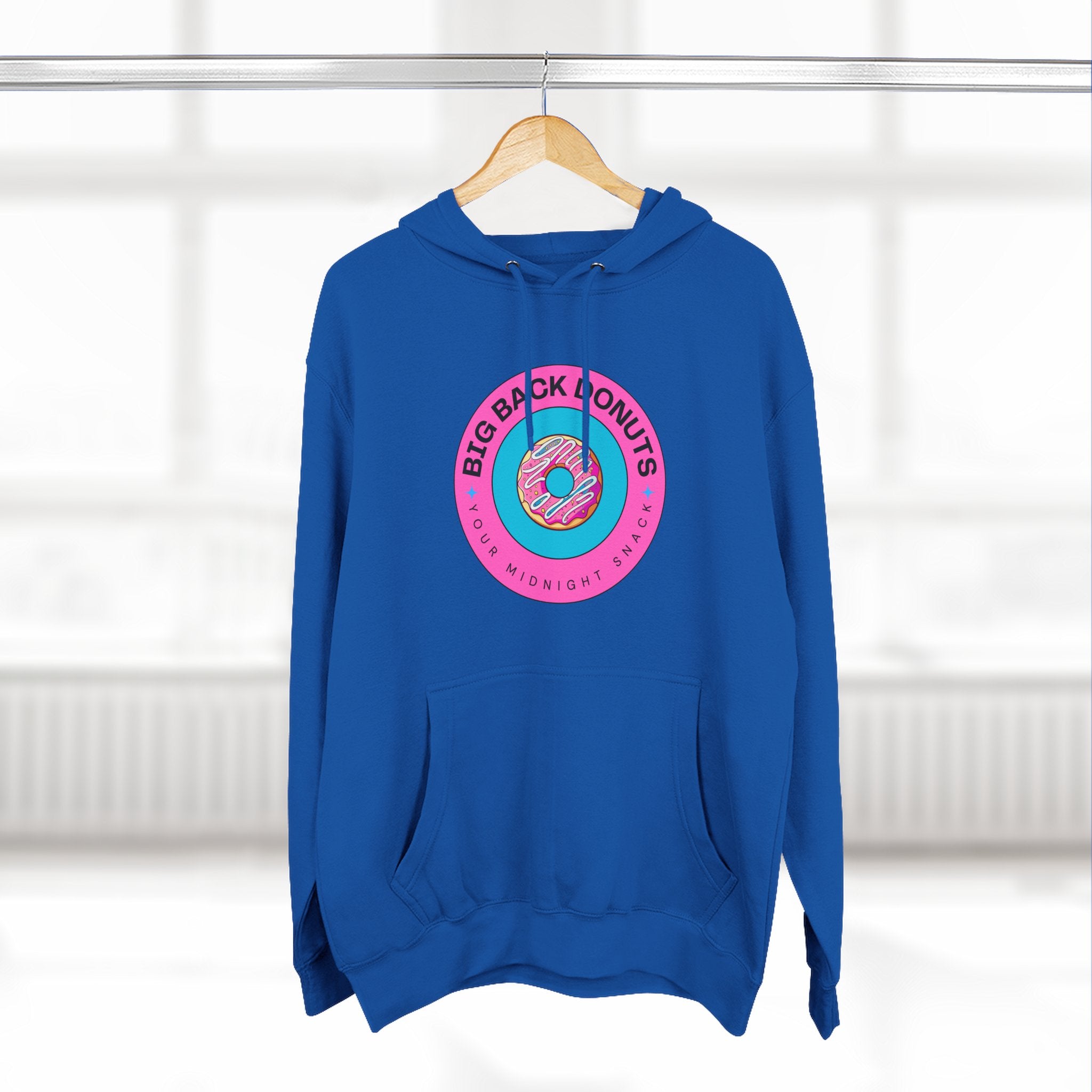 Big Back Donuts - Limited Release Three-Panel Fleece Hoodie