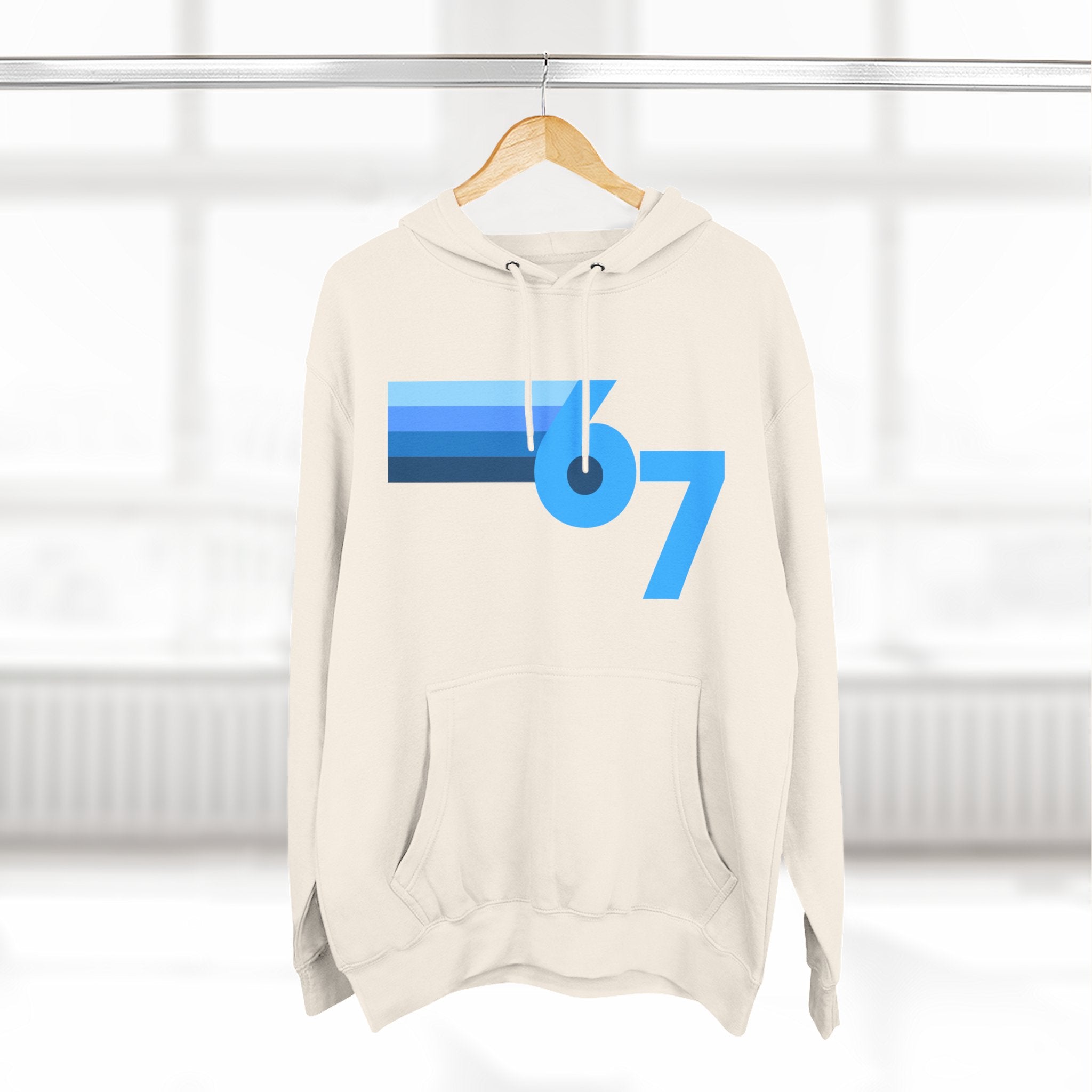 Youth Blue Gradient Fleece Hoodie — 67 Shades - Limited Release