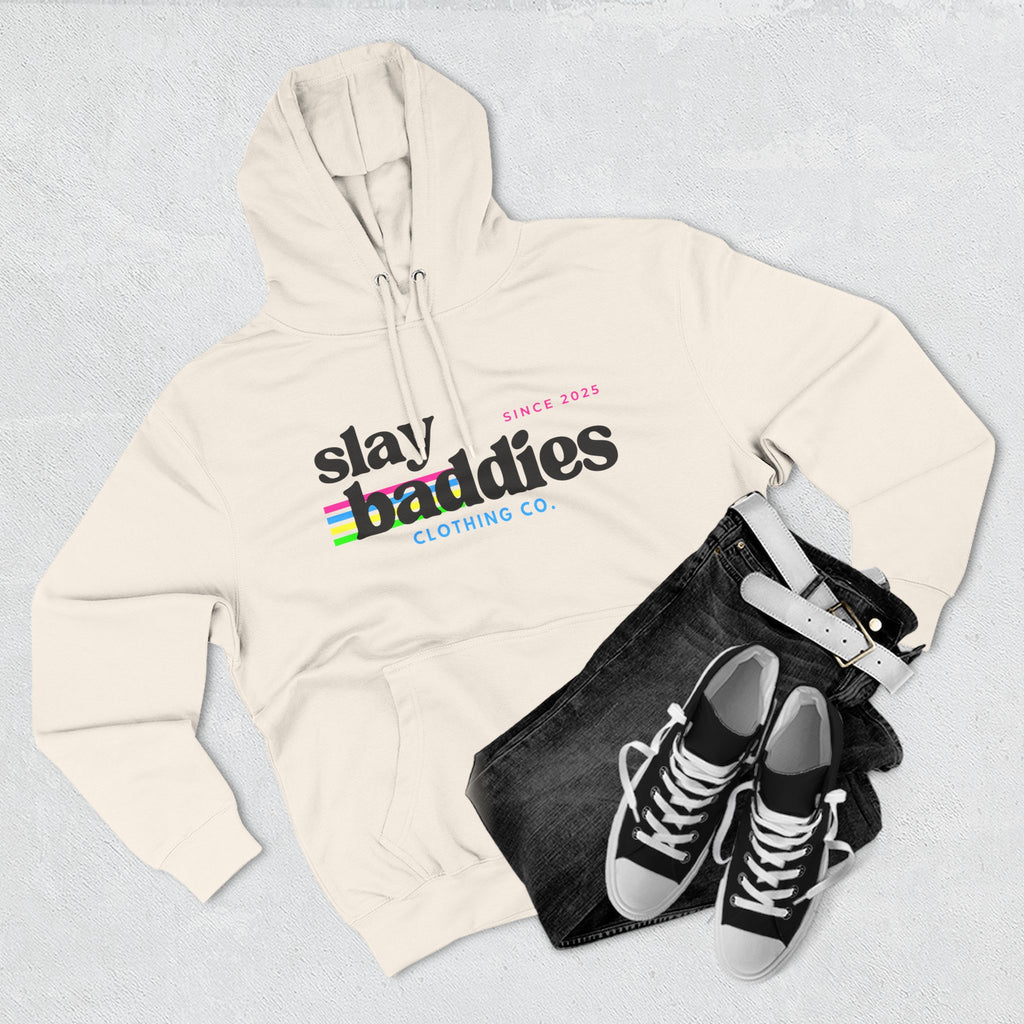 Slay Baddies Hoodie Adult – Empower Confidence & Kindness