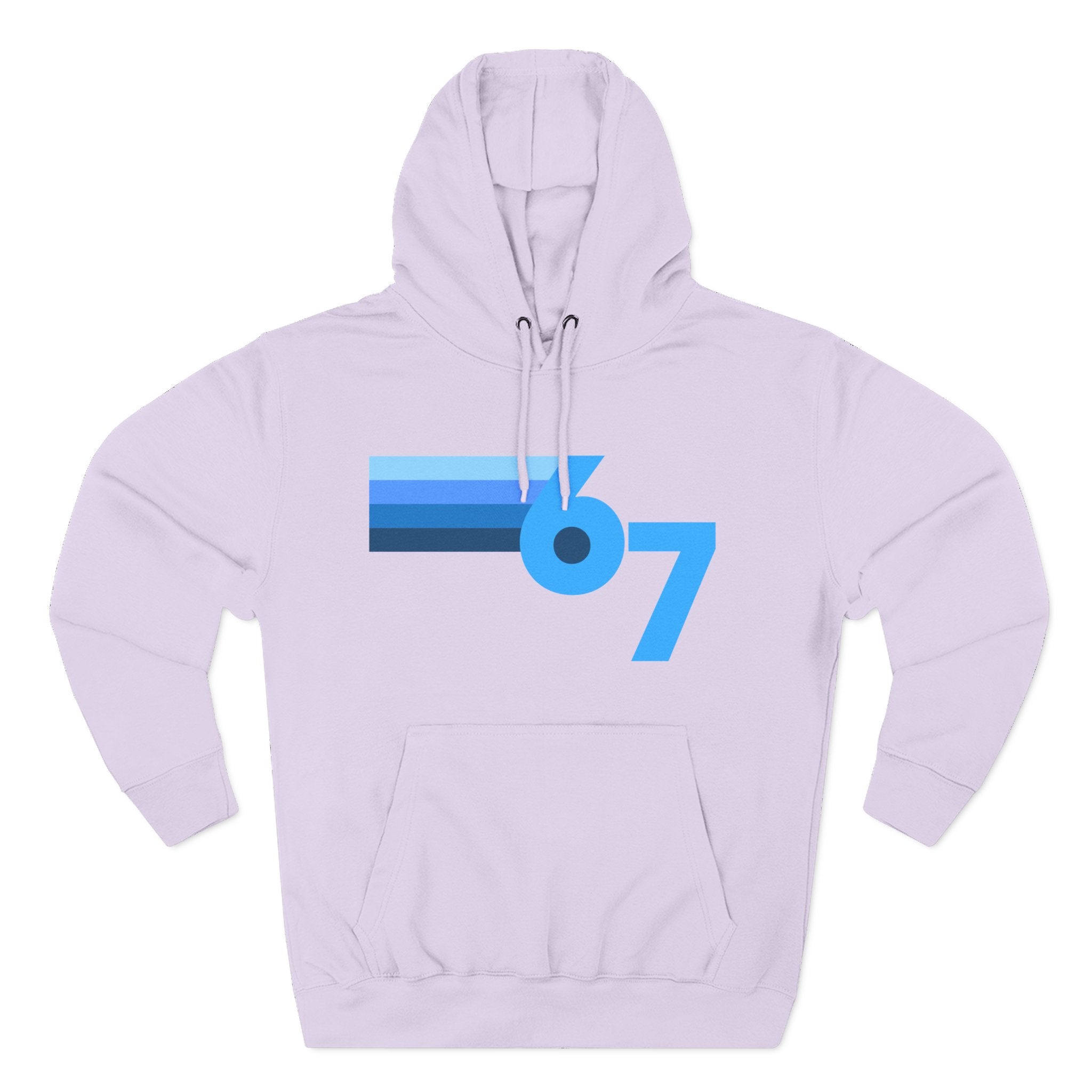 Youth Blue Gradient Fleece Hoodie — 67 Shades - Limited Release